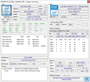 Portable HWiNFO32 screenshot 2