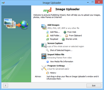 Portable Image Uploader screenshot 3