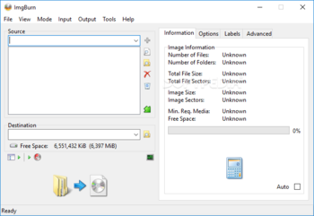 Portable ImgBurn screenshot 8
