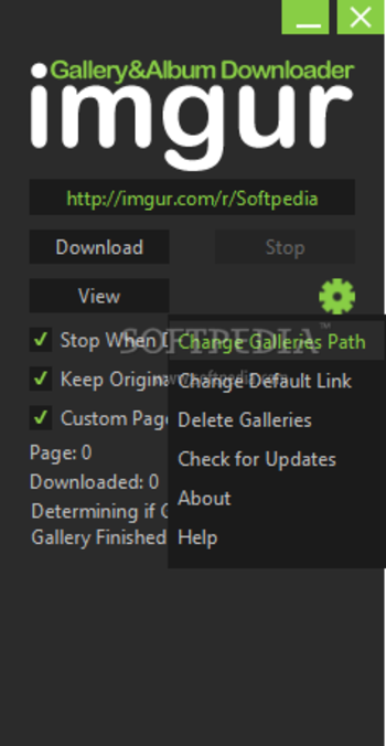 Portable imgur Gallery&Album Downloader screenshot 2