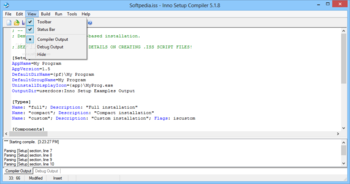 Portable Inno Setup Compiler (formerly Inno Setup Portable Edition) screenshot 3