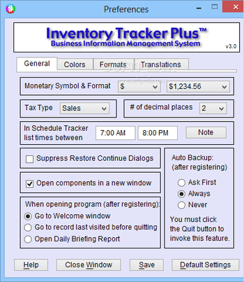 Portable Inventory Tracker Plus screenshot 7