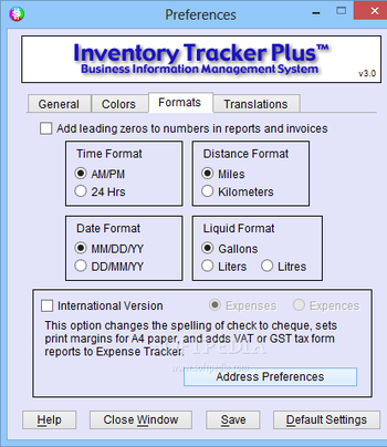 Portable Inventory Tracker Plus screenshot 8