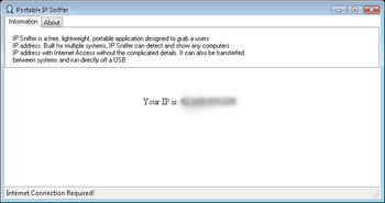 Portable IP Sniffer screenshot