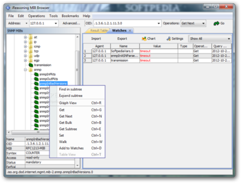 Portable iReasoning MIB Browser Enterprise screenshot 2