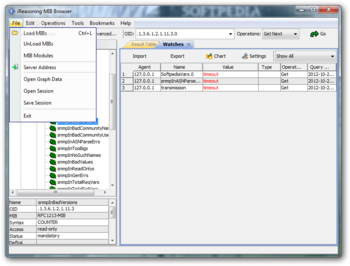 Portable iReasoning MIB Browser Enterprise screenshot 4