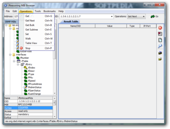 Portable iReasoning MIB Browser screenshot 3