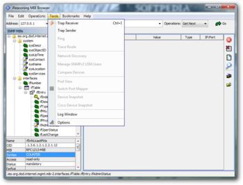 Portable iReasoning MIB Browser screenshot 4