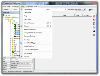 Portable iReasoning MIB Browser Professional screenshot 5