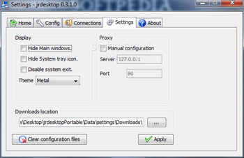 Portable jrdesktop screenshot 5