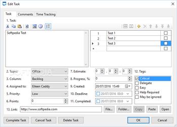 Portable Kanban screenshot 2