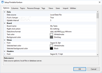 Portable Kanban screenshot 5