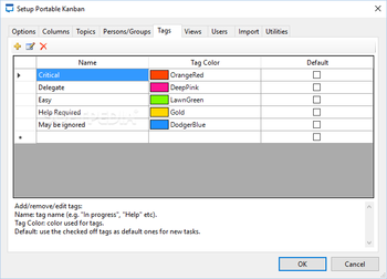 Portable Kanban screenshot 9