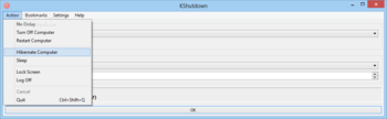 Portable KShutdown screenshot 3