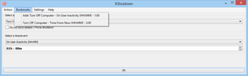 Portable KShutdown screenshot 4