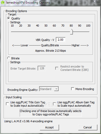 Portable LamedropXPd screenshot 2