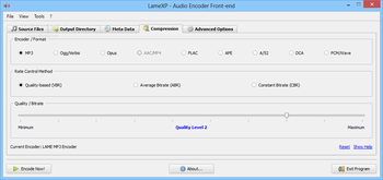 Portable LameXP screenshot 3