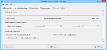 Portable LameXP screenshot 4