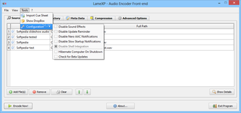 Portable LameXP screenshot 6