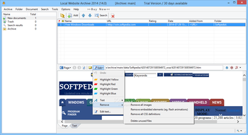 Portable Local Website Archive screenshot 2