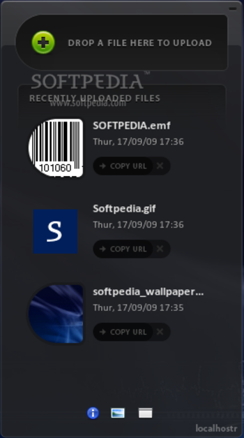 Portable Localhostr Uploadr screenshot