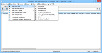Portable LogFusion screenshot 2
