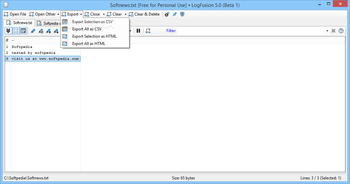 Portable LogFusion screenshot 3