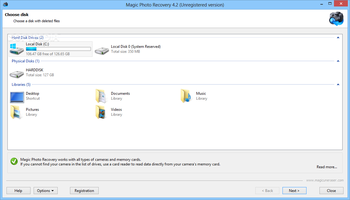 Portable Magic Photo Recovery screenshot