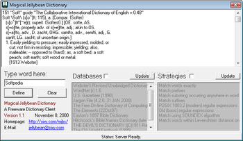 Portable Magical Jellybean Dictionary screenshot