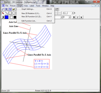 Portable MathGV screenshot