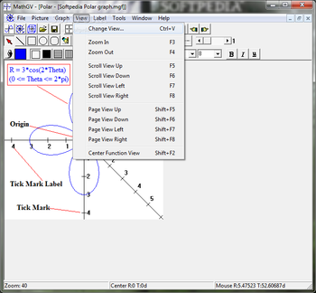 Portable MathGV screenshot 5