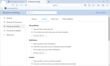 Portable Maxthon screenshot 21