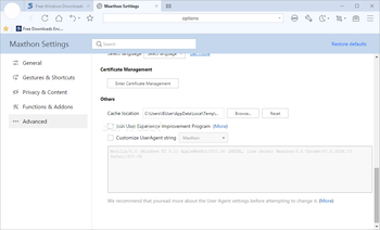Portable Maxthon screenshot 27