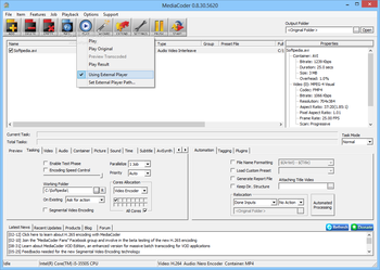 Portable MediaCoder screenshot 2