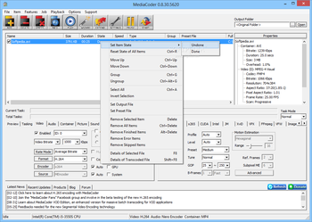 Portable MediaCoder screenshot 4