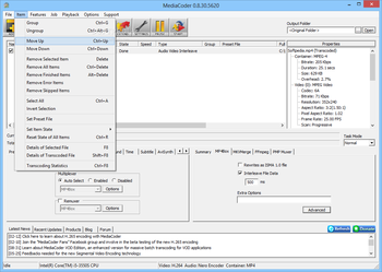 Portable MediaCoder screenshot 6