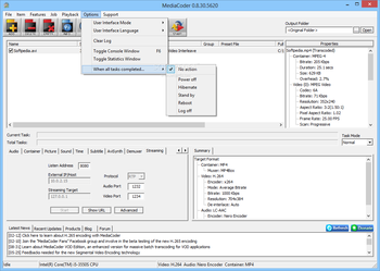 Portable MediaCoder screenshot 9