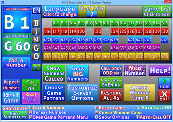 Portable MHX Bingo Caller screenshot 6