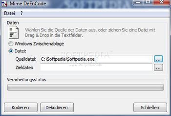 Portable Mime DeEnCode screenshot