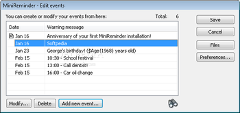 Portable MiniReminder screenshot 3