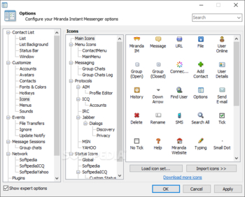 Portable Miranda IM screenshot 19