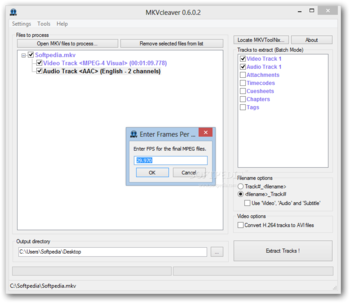 Portable MKVCleaver screenshot 7