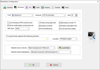 Portable MobaXterm screenshot 11