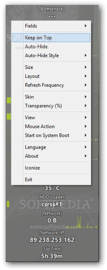 Portable Moo0 System Monitor screenshot 2
