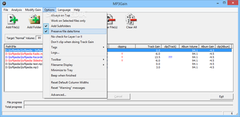Portable MP3Gain screenshot 4