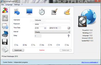 Portable MyDefragPowerGUI screenshot 11