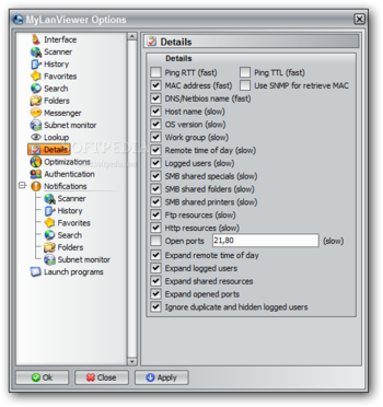 Portable MyLanViewer screenshot 19
