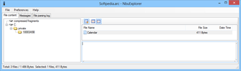 Portable NbuExplorer screenshot