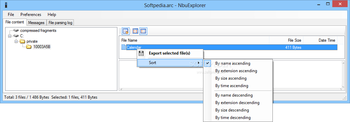 Portable NbuExplorer screenshot 2