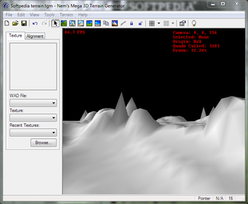 Portable Nem's Mega 3D Terrain Generator screenshot